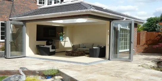 Corner Post Bifold Doors