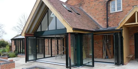 Bifold Doors Red Brick House