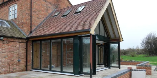 Bifold Doors Red Brick House
